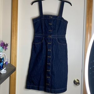 Levi’s woman’s blue Jean summer dress size xs